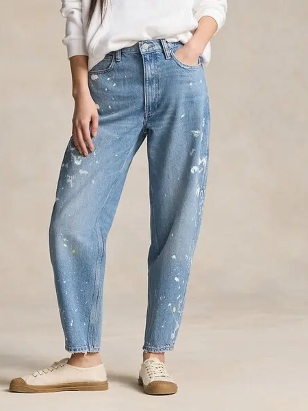 Polo Ralph Lauren Women's Curved Tapered Jean